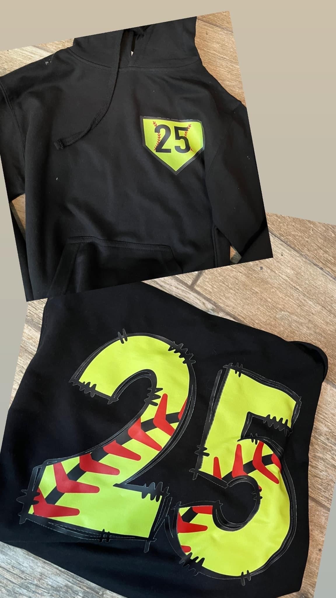 Softball/Baseball Plate Jersey Tee