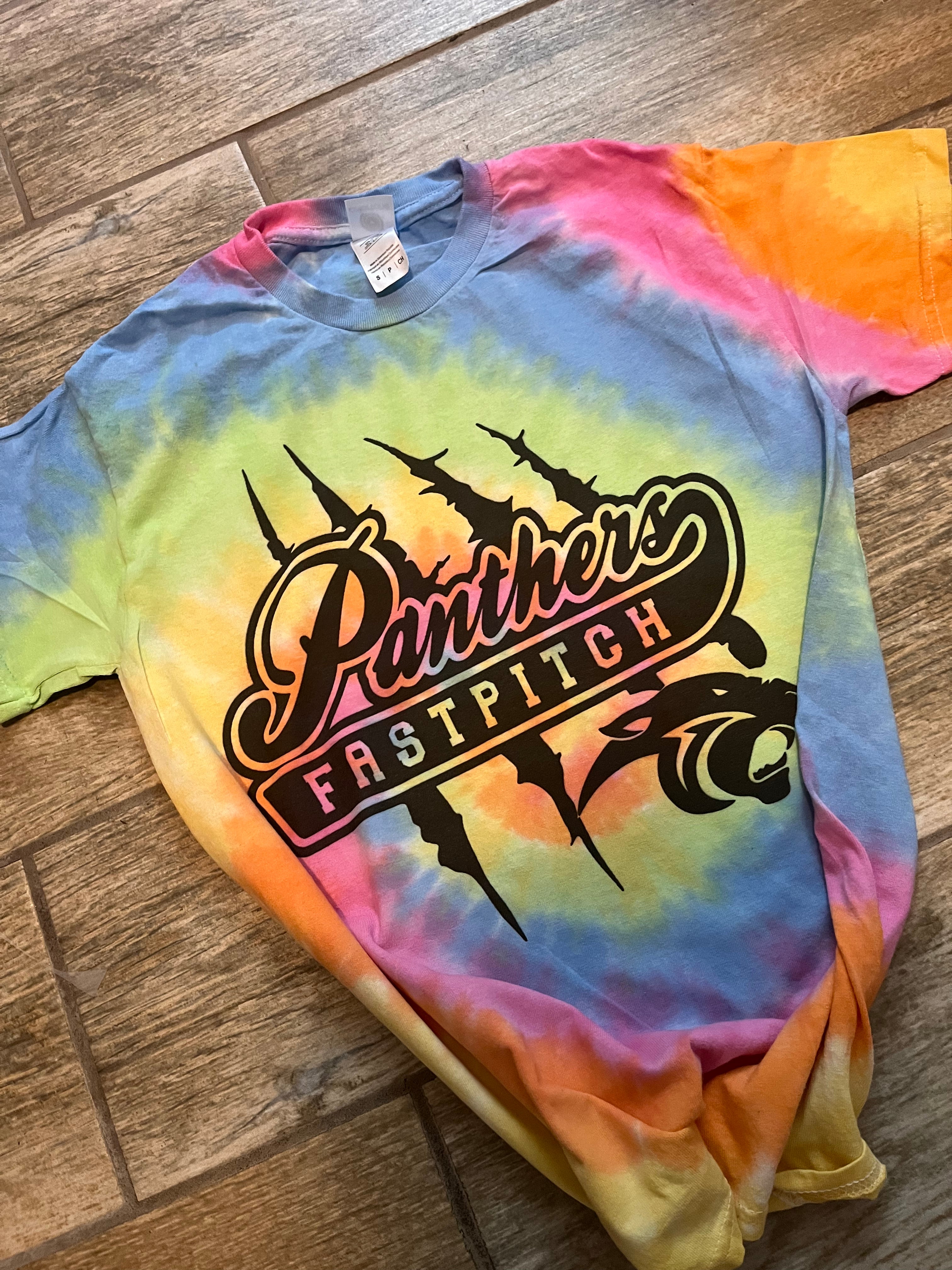 Panthers Fastpitch Tie-Dye