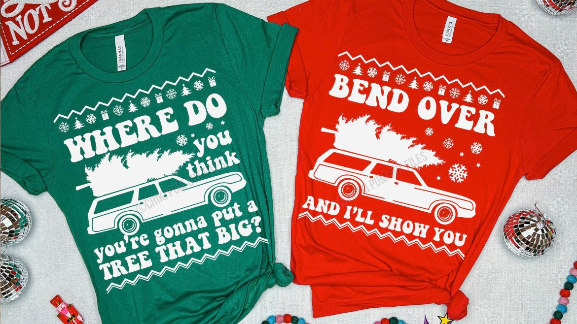 Christmas Vacation Duo: Where are you/bend over