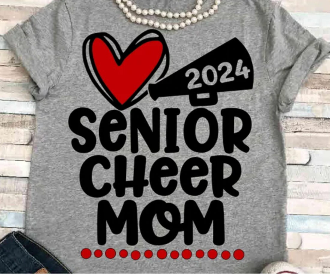 Senior Cheer Mom/Family (include colors in personalization box)