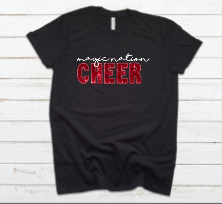 (faux) Sequin Magic Nation Cheer