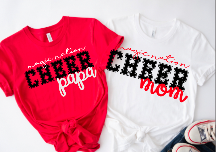 Personalized Magic Nation Cheer Family