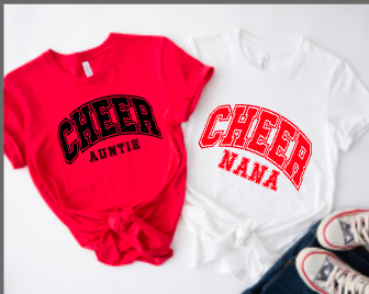 Personalized Varsity Cheer Family