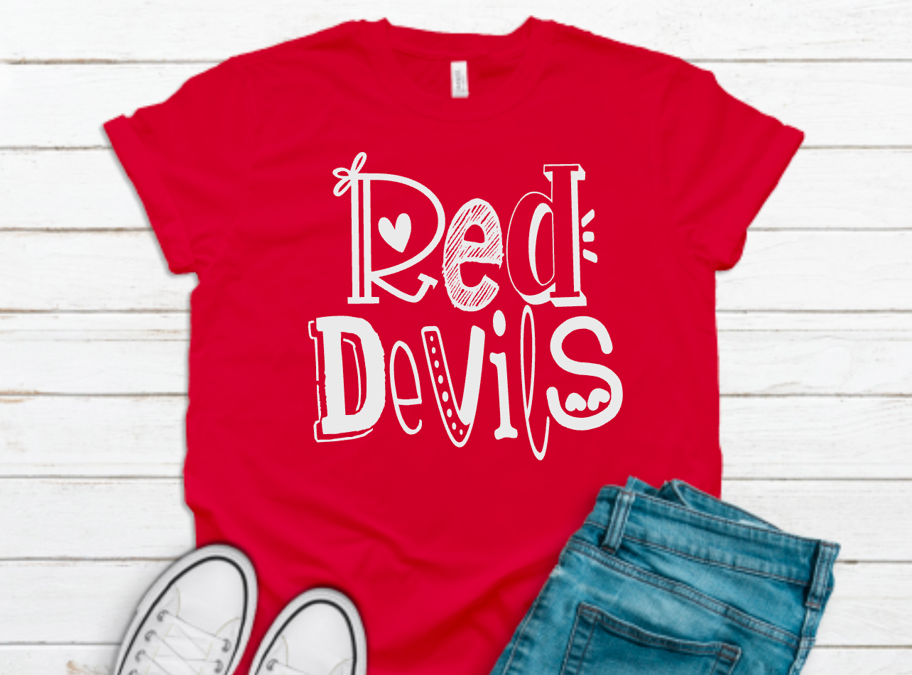 Red Devils Funky Font