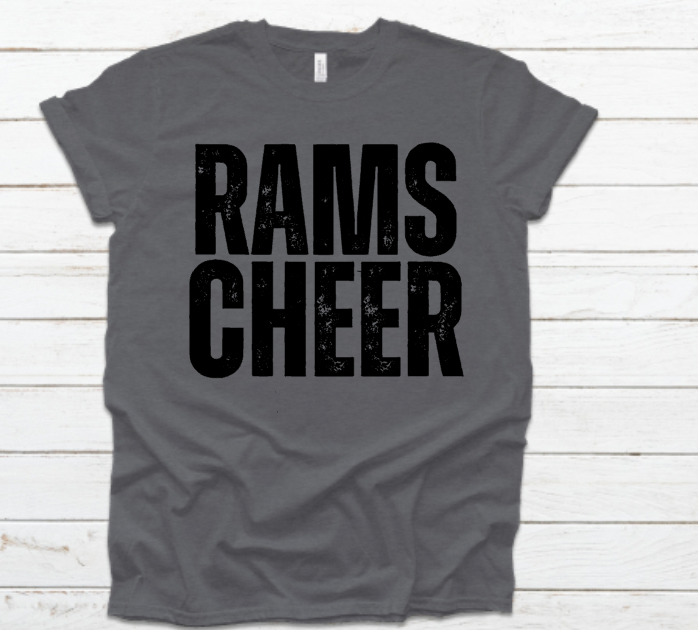 Rams Cheer Distressed