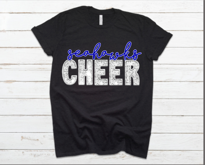 Seahawks (Faux-Sequin) Cheer