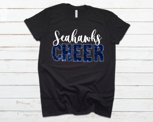 Seahawks Faux-Sequin Cheer