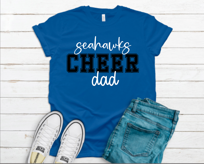 Seahawks Cheer Family (Any Personalization Available)