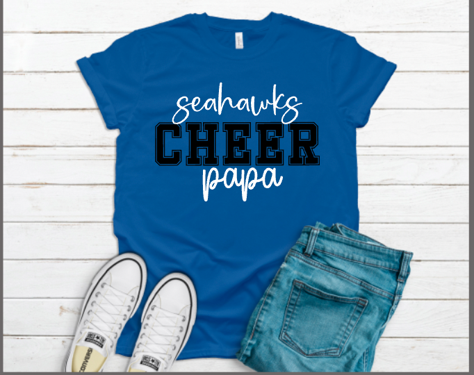 Seahawks Cheer Family (Any Personalization Available) - 0