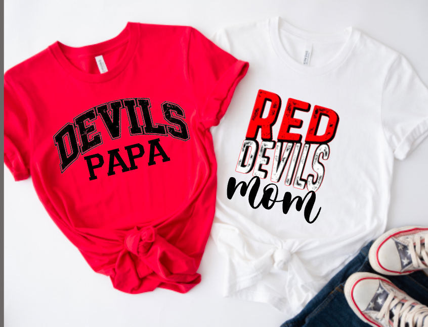 Red Devils Mascot Family - 0