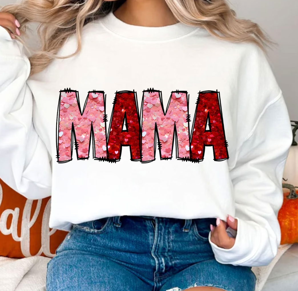 Mama/Mini Faux Sequin - 0