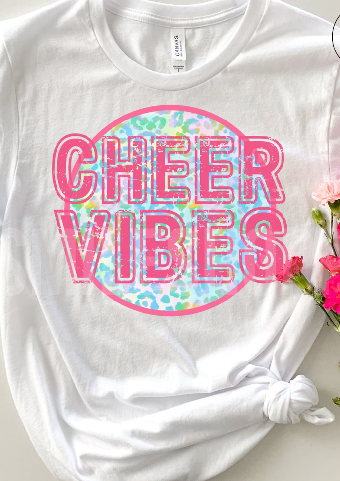 Cheer Vibes Funky Leopard