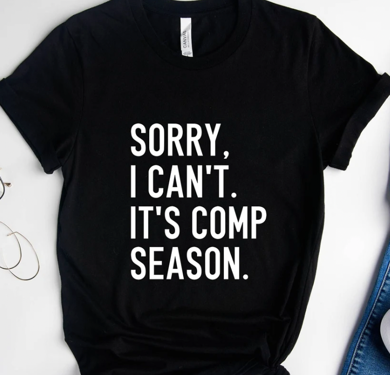 Sorry Can't Comp Season
