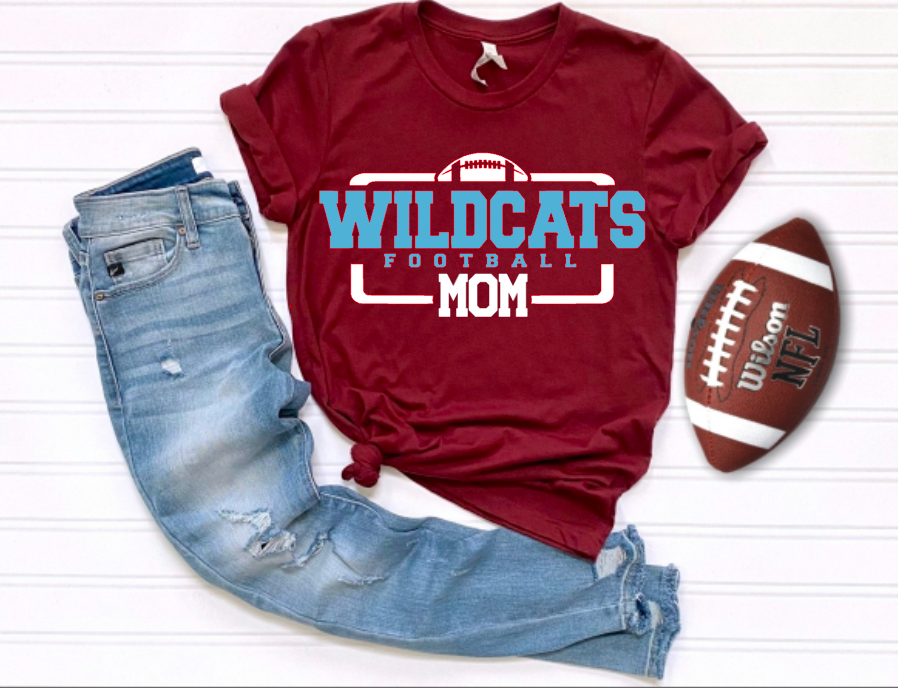 Personalized Wildcat Football Family - 0