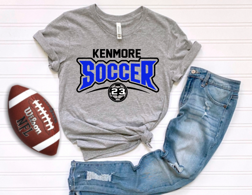 Kenmore Soccer (personalized with number)