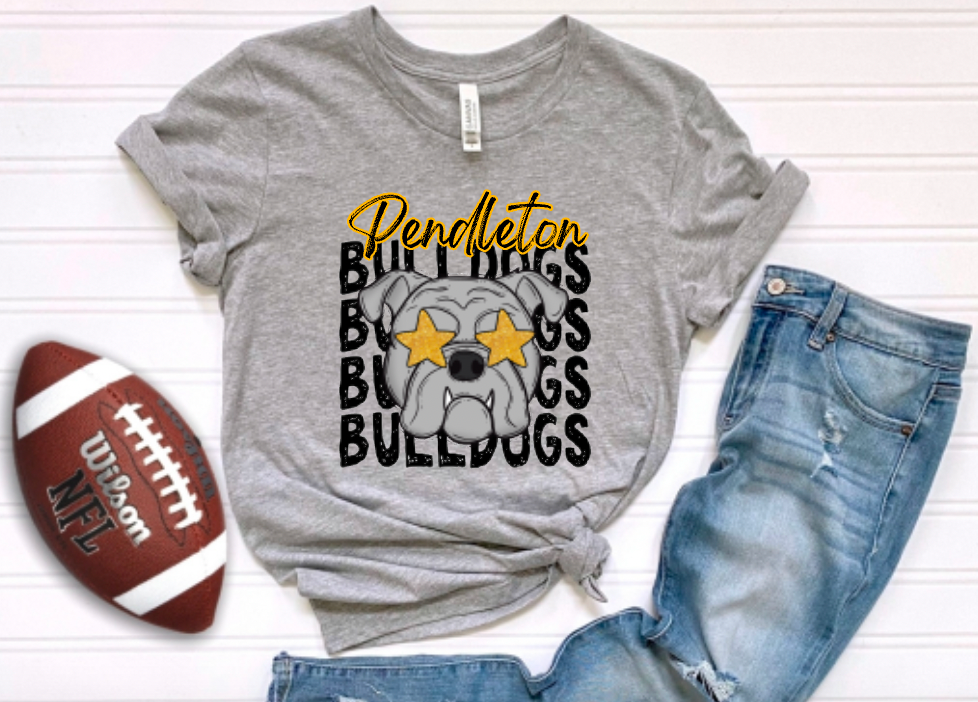 Pendleton Bulldogs Preppy Bulldog