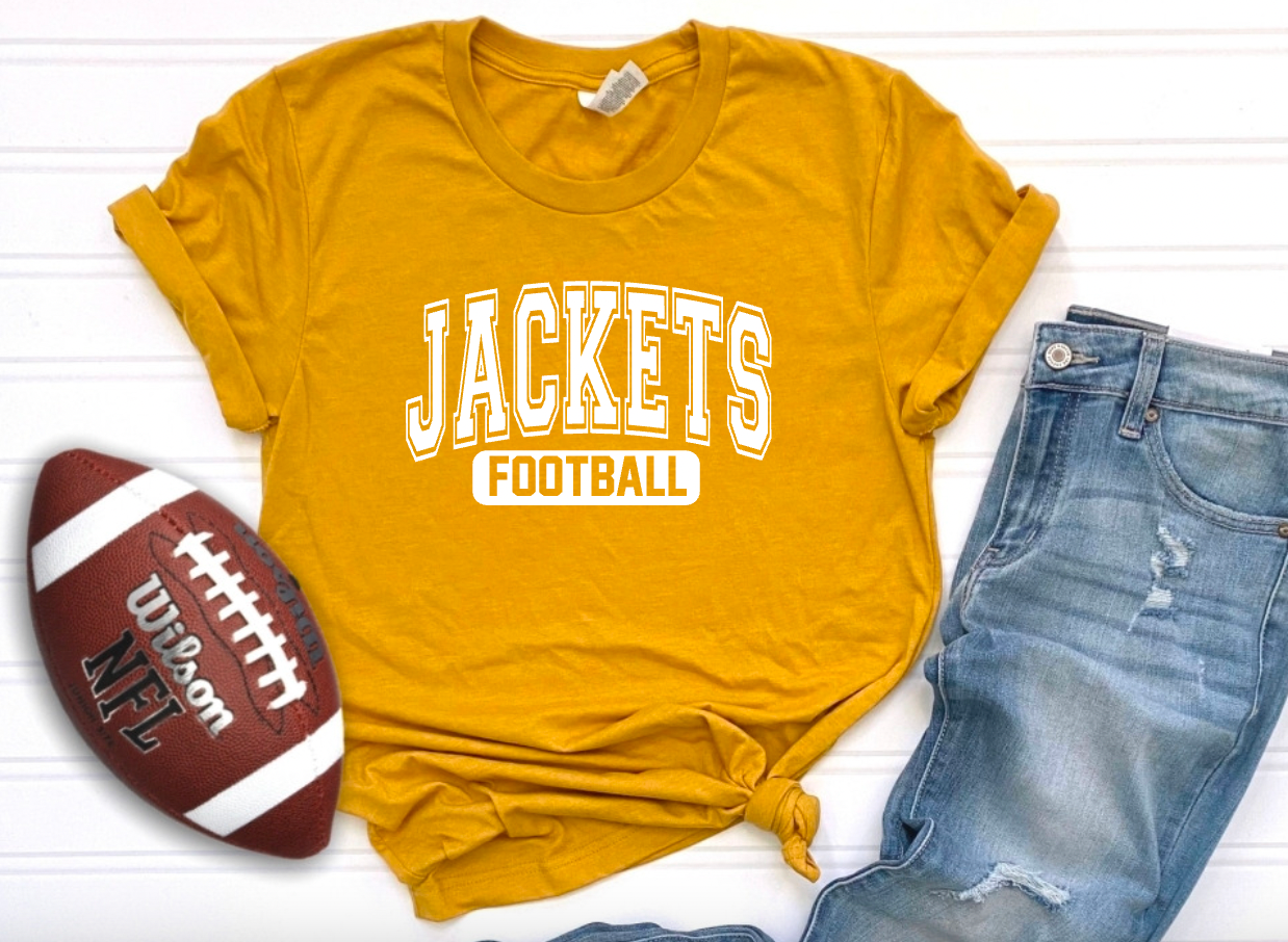 Jackets Football Simple Arch