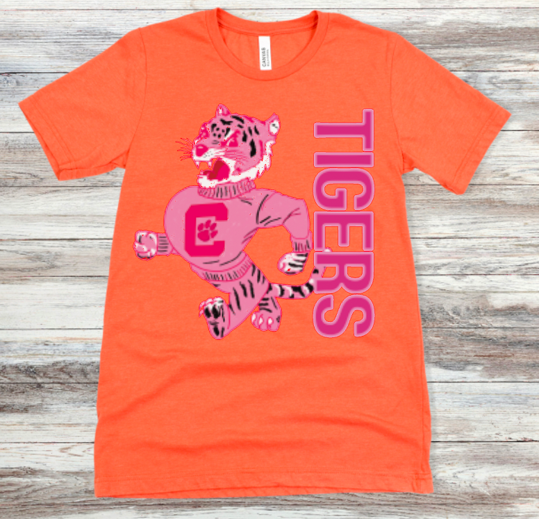 Preppy Pink Tiger - 0