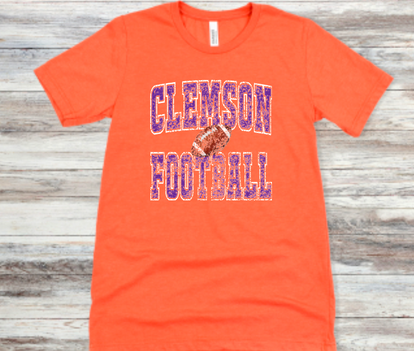 Clemson Football Vintage