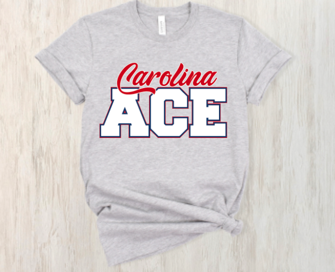 Carolina Ace Classic Stack Logo - 0