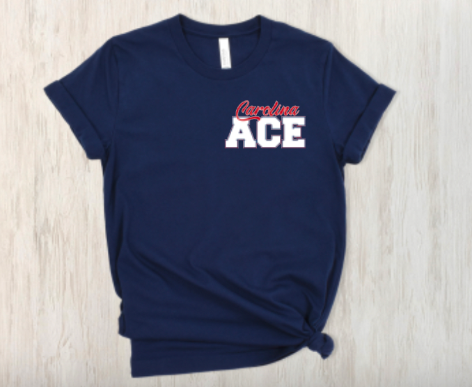 Carolina Ace Classic Stack Logo (Pocket Size)