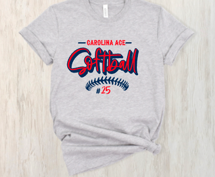 Carolina Ace Softball (Personalized) - 0