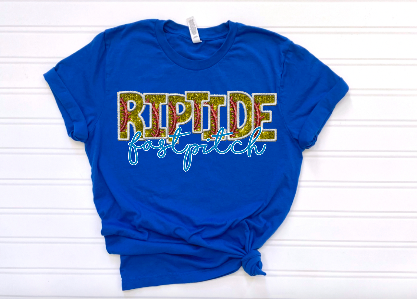 Faux-Sequin Riptide Fastpitch