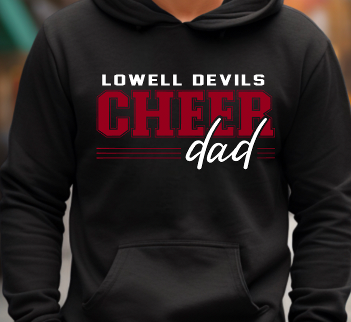 Devils Cheer Dad