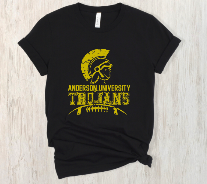 Anderson University Trojans Football Distressed