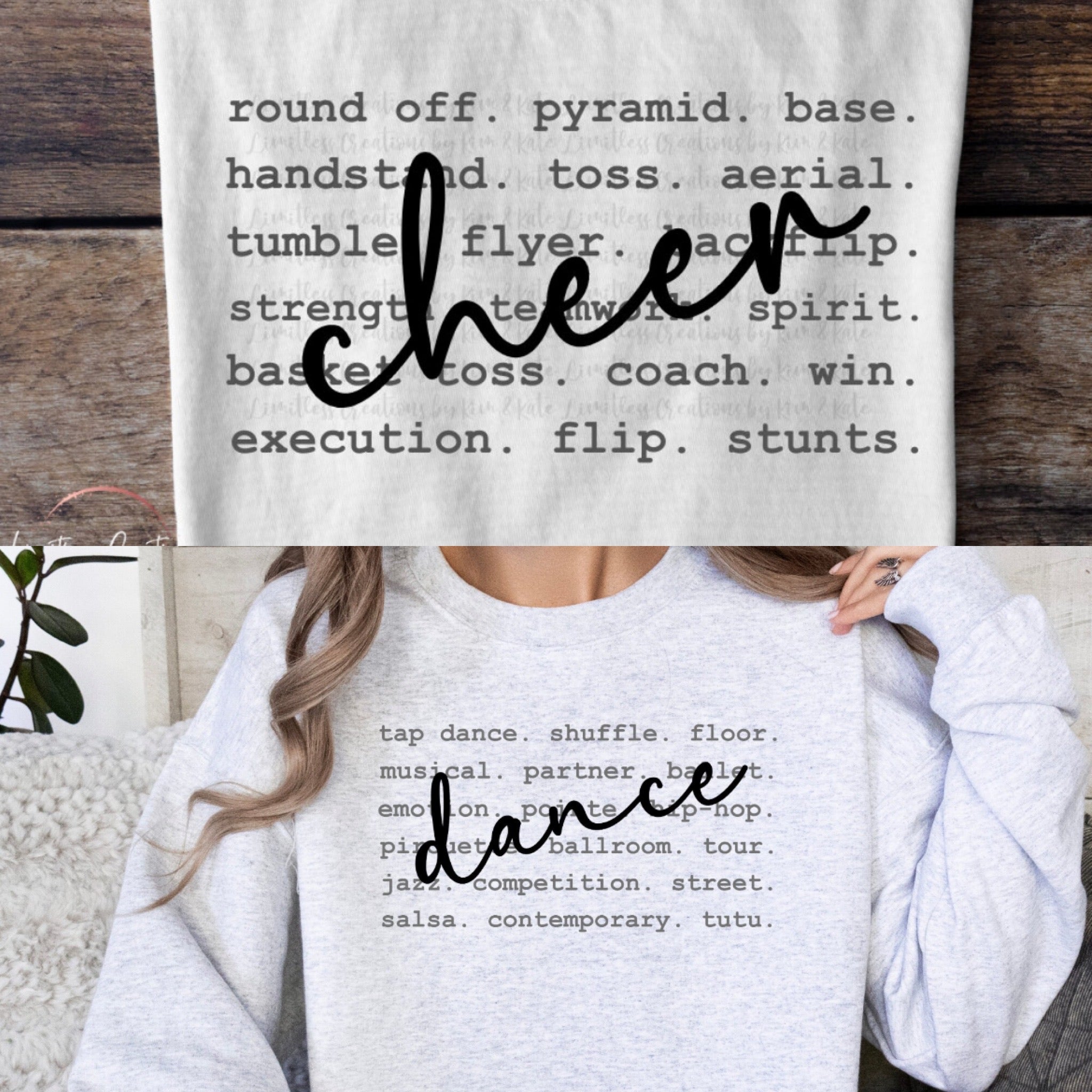 Cheer Dance Text