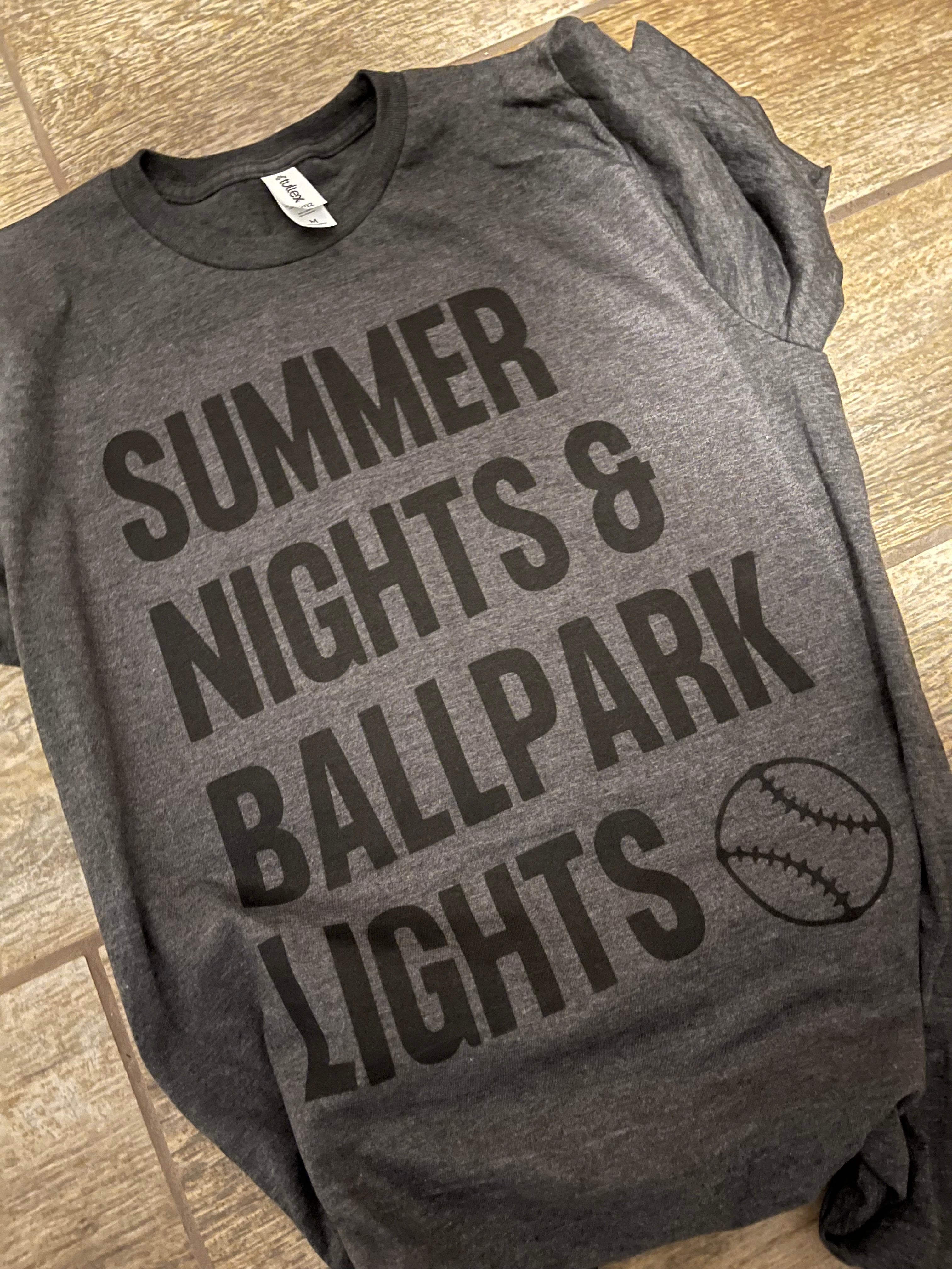 Summer Nights Ballpark Lights