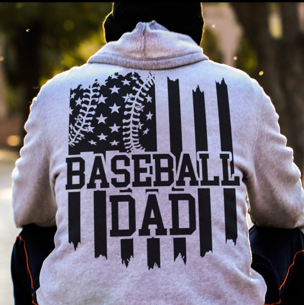 Baseball Dad Flag - 0