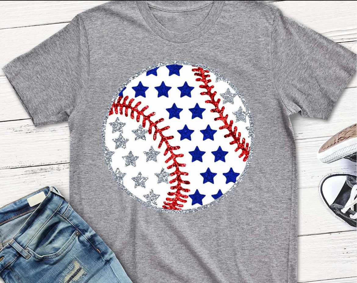 Patriotic Baseball/Softball