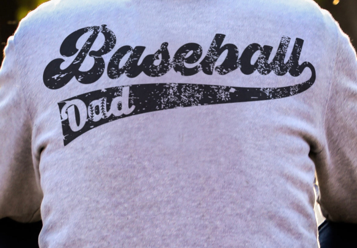 Baseball Dad Swoosh