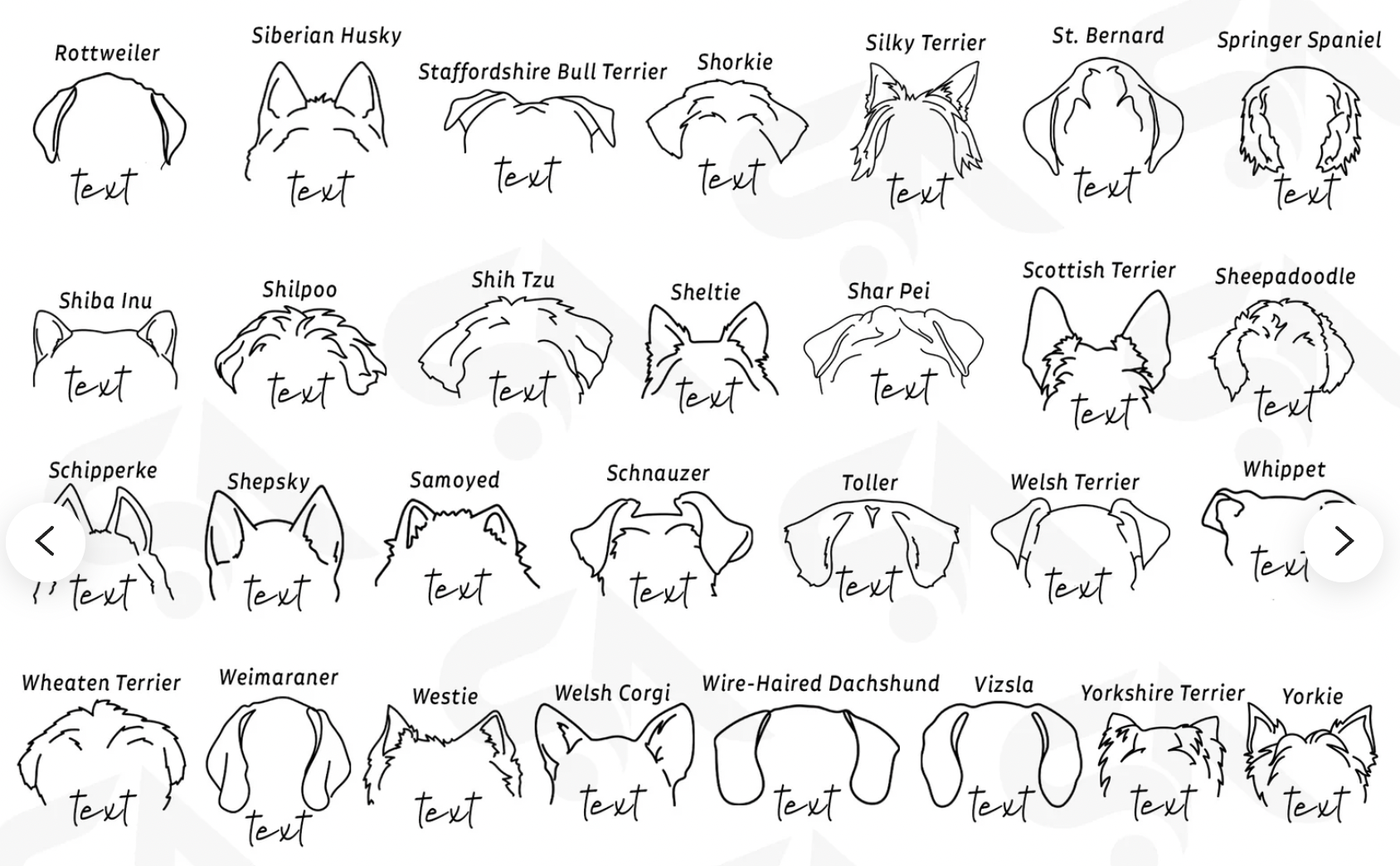 Personalized Dog Ear Tee