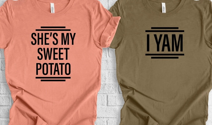 My Sweet Potato/I Yam