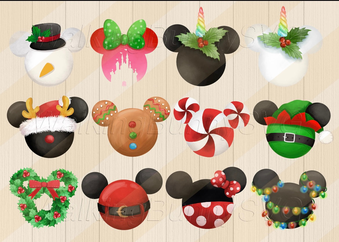 Magical Christmas Ears (can personalize with name under design)