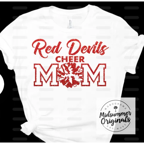 Red Devils Cheer Mom